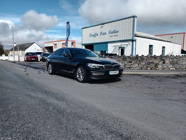 BMW 5-Series Saloon, Diesel, 2017, Black