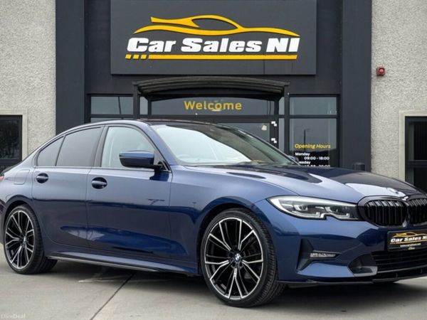 BMW 3-Series Saloon, Diesel, 2019, Blue