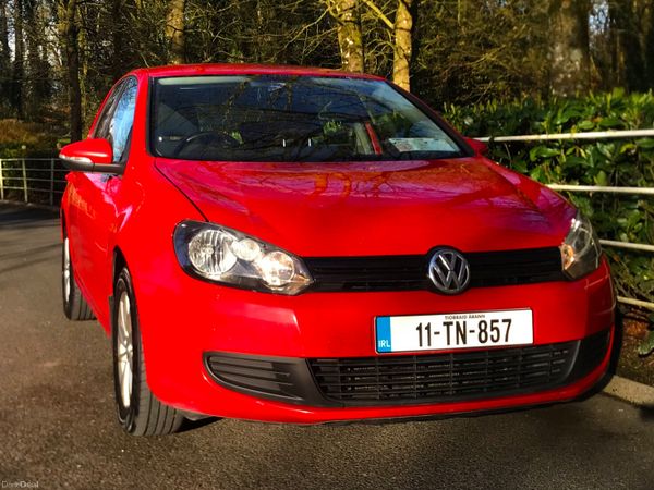 Volkswagen Golf Hatchback, Diesel, 2011, Red
