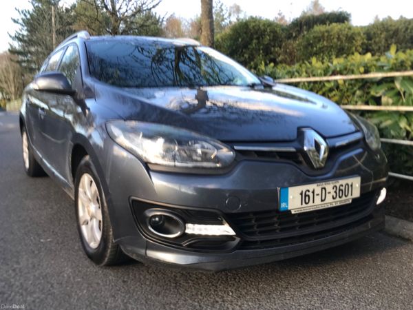 Renault Megane Estate, Diesel, 2016, Grey
