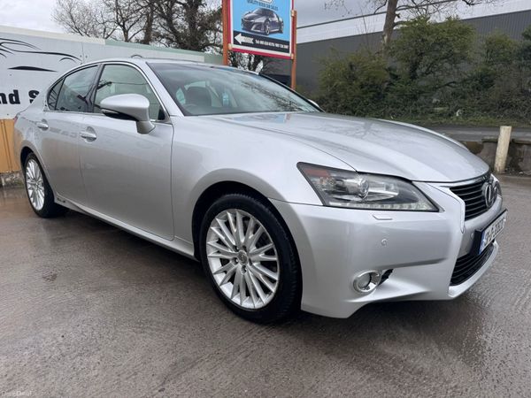 Lexus GS Saloon, Petrol Hybrid, 2013, Silver