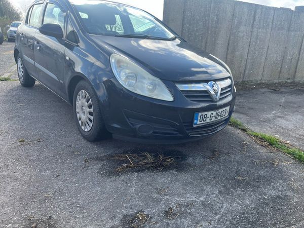 Vauxhall Corsa Hatchback, Diesel, 2008, Black