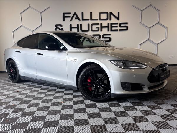 Tesla Model S Hatchback, Electric, 2016, Silver