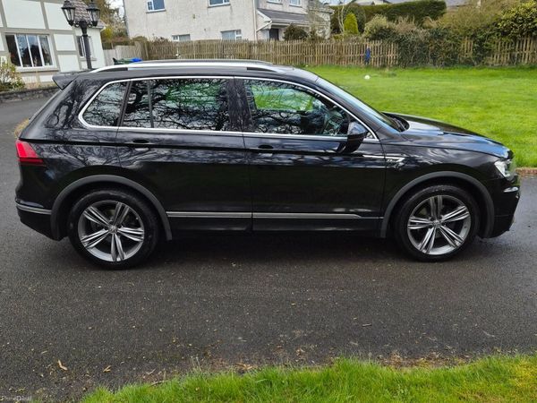 Volkswagen Tiguan SUV, Diesel, 2020, Black