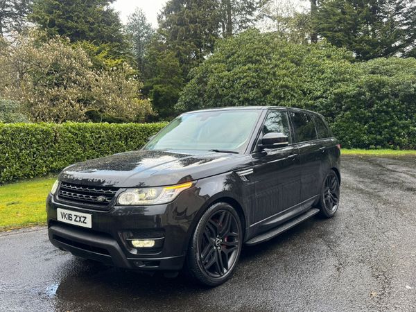 Land Rover Range Rover Sport SUV, Diesel, 2016, Black