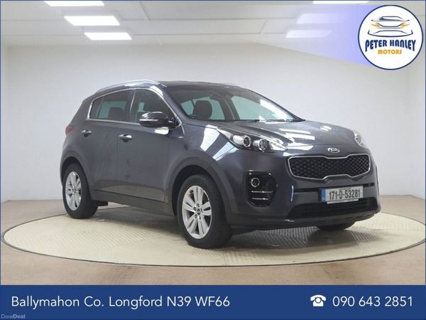 Kia Sportage SUV, Diesel, 2017, Black