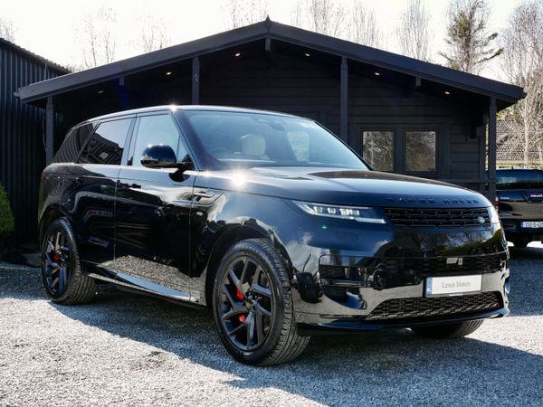 Land Rover Range Rover Sport SUV, Petrol Plug-in Hybrid, 2026, Black