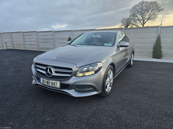 Mercedes-Benz C-Class Saloon, Diesel, 2015, Silver