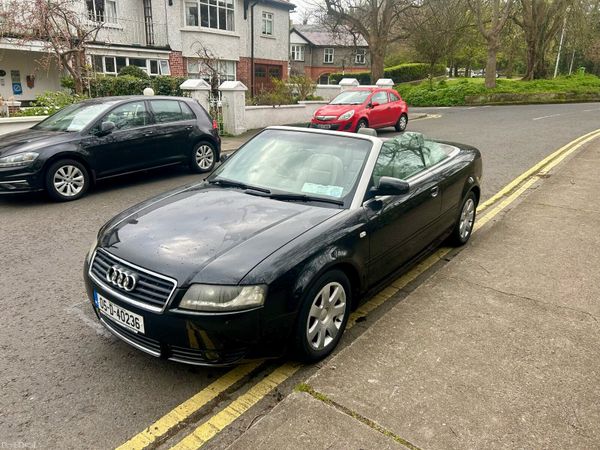 Audi A4 Convertible, Petrol, 2005, Black