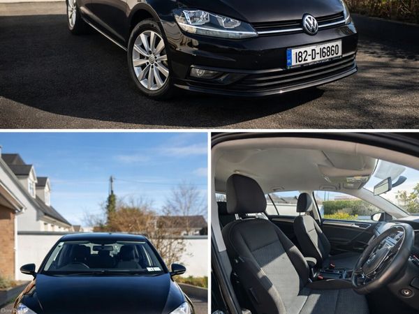 Volkswagen Golf Estate, Diesel, 2018, Black