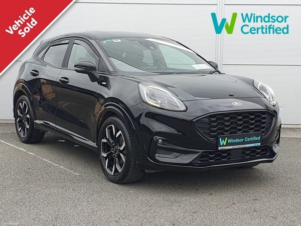 Ford Puma MPV, Petrol Hybrid, 2020, Black