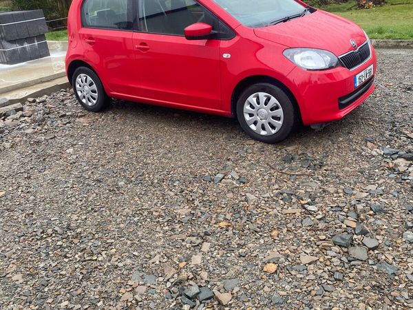 Skoda Citigo Hatchback, Petrol, 2015, Red
