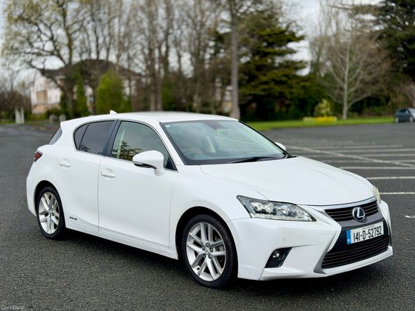 Lexus CT Hatchback, Hybrid, 2014, White