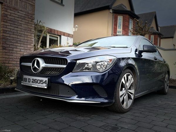 Mercedes-Benz CLA Saloon, Petrol, 2018, Blue