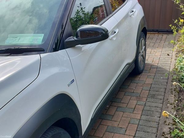 Hyundai KONA MPV, Electric, 2021, White