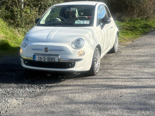 Fiat 500 Hatchback, Petrol, 2013, White