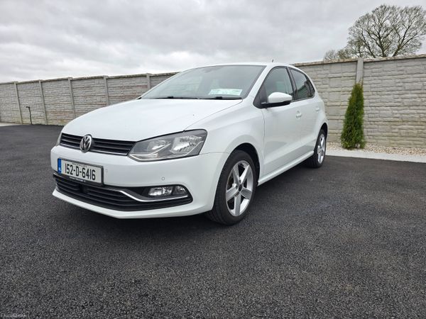 Volkswagen Polo Hatchback, Petrol, 2015, White
