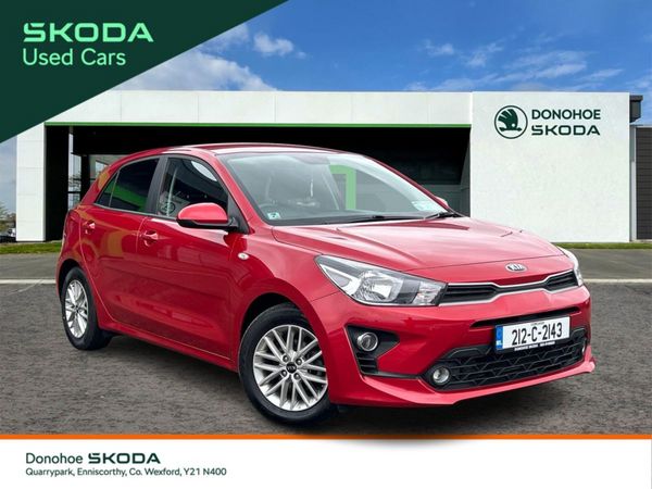 Kia Rio Hatchback, Petrol, 2021, Red