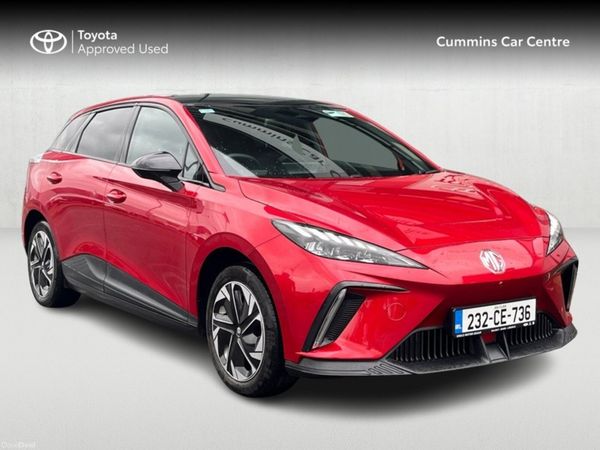 MG MG4 Hatchback, Electric, 2023, Red