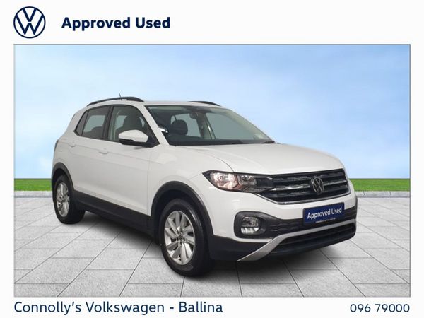 Volkswagen T-Cross Estate, Petrol, 2023, White