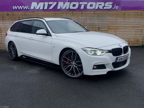 BMW 3-Series Estate, Diesel, 2016, White