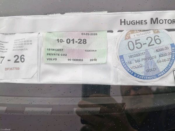 Volvo S90 Saloon, Diesel, 2018, Gold