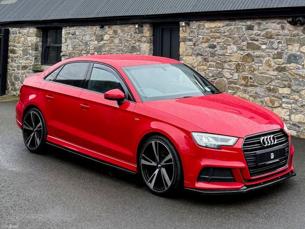Audi A3 Saloon, Diesel, 2017, Red