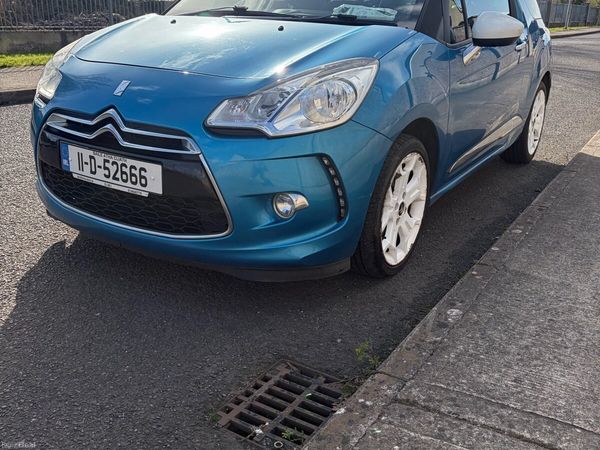Citroen DS 3 Hatchback, Petrol, 2011, Blue