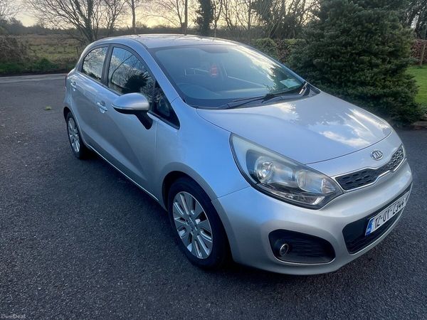 Kia Rio Hatchback, Petrol, 2012, Silver