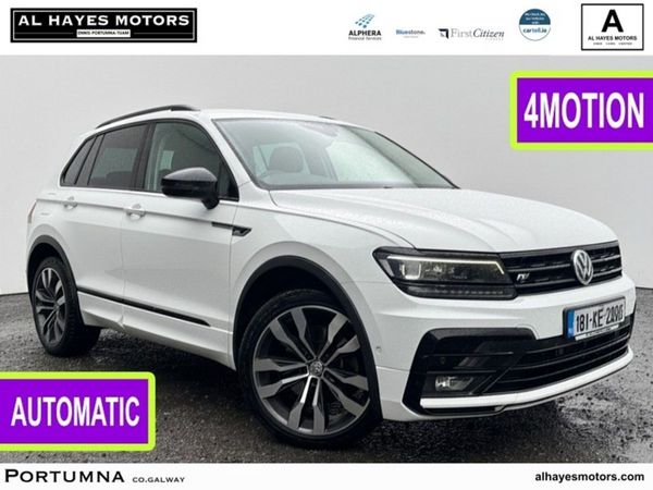 Volkswagen Tiguan SUV, Diesel, 2018, White