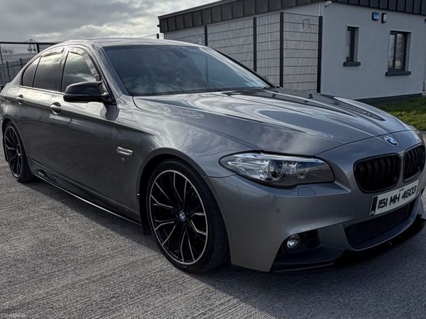 BMW 5-Series Saloon, Diesel, 2015, Grey