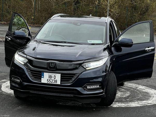 Honda Vezel MPV, Petrol Hybrid, 2018, Blue