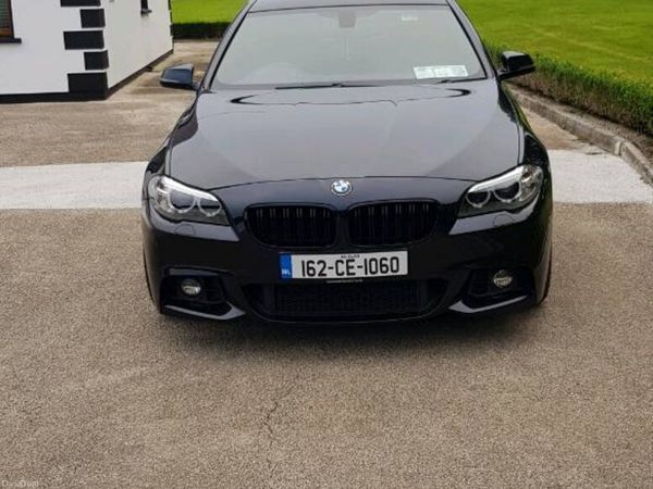BMW 5-Series Saloon, Diesel, 2016, Black