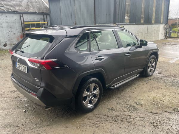 Toyota RAV4 SUV, Petrol Hybrid, 2022, Grey