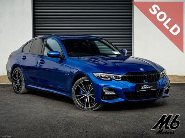 BMW 3-Series Saloon, Petrol Hybrid, 2022, Blue