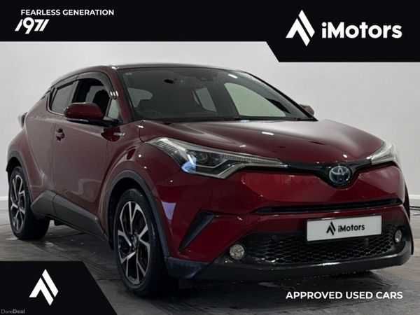 Toyota C-HR SUV, Petrol Hybrid, 2019, Red