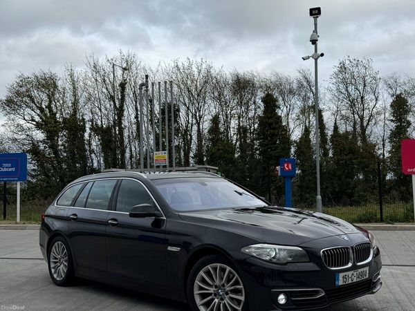 BMW 5-Series Estate, Diesel, 2015, Black