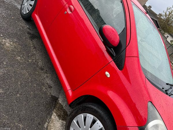 Toyota Aygo Hatchback, Petrol, 2007, Red