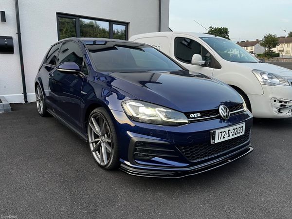 Volkswagen Golf Hatchback, Diesel, 2017, Blue
