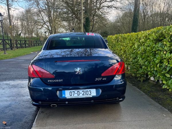 Peugeot 307 Convertible, Petrol, 2007, Blue