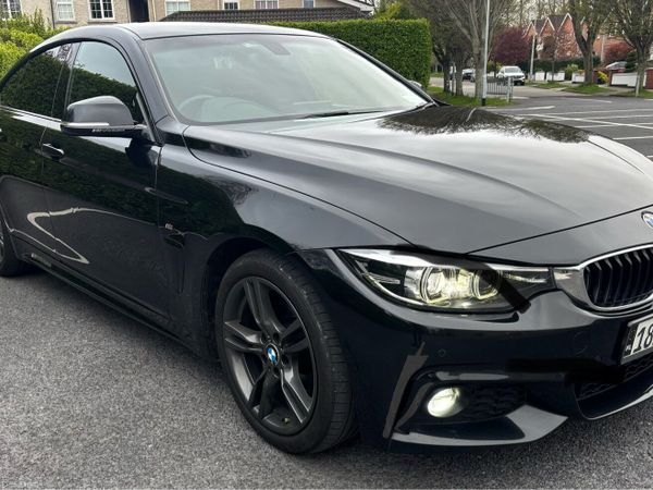 BMW 4-Series Coupe, Petrol, 2018, Black