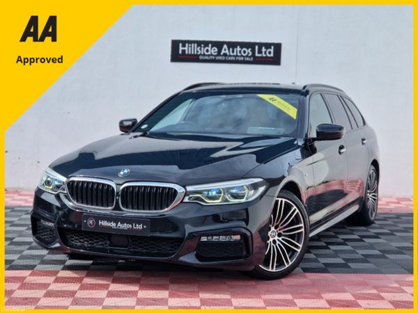 BMW 5-Series Estate, Diesel, 2018, Black