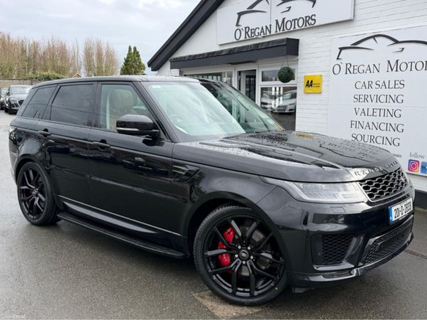 Land Rover Range Rover Sport Estate, Petrol Plug-in Hybrid, 2020, Black