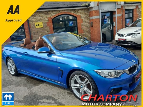 BMW 4-Series Convertible, Diesel, 2016, Blue