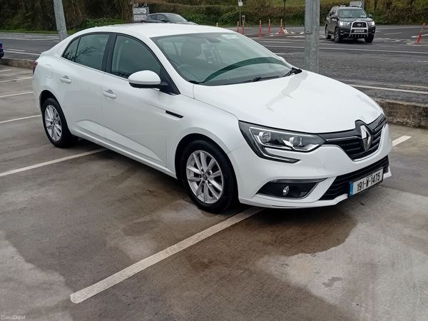 Renault Megane Saloon, Petrol, 2019, White