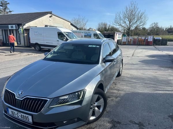 Skoda Superb Estate, Diesel, 2016, Grey
