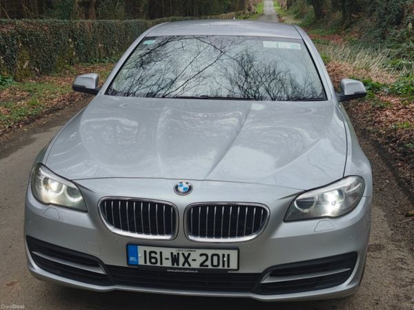 BMW 5-Series Saloon, Diesel, 2016, Silver