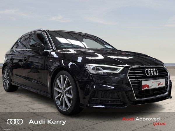 Audi A3 Hatchback, Petrol, 2018, Black