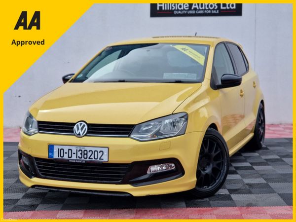 Volkswagen Polo Hatchback, Petrol, 2010, Yellow