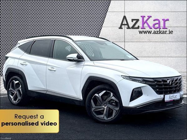 Hyundai Tucson SUV, Petrol Plug-in Hybrid, 2023, White